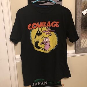 Courage the Cowardly Dog T-shirt Size: Medium